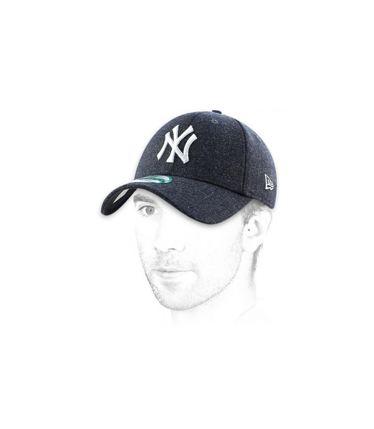 New Era cap NY 9forty fleckle black New Era Headict